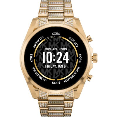 Smart часы Michael Kors GEN 6 BRADSHAW Gold-Tone Stainless Steel (MKT5136) фото №5