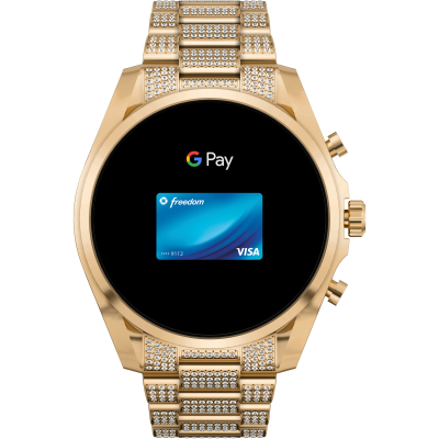 Smart часы Michael Kors GEN 6 BRADSHAW Gold-Tone Stainless Steel (MKT5136) фото №6
