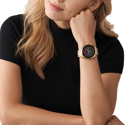 Smart часы Michael Kors GEN 6 BRADSHAW Gold-Tone Stainless Steel (MKT5136) фото №8