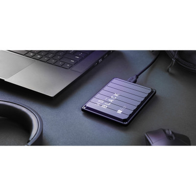 Зовнішній жорсткий диск WD 2.5" 2TB Black P10 Game Drive  (BA2W0020BBK-WES1) фото №7