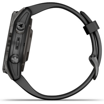 Смарт-годинник Garmin Epix Pro Gen 2 Sapphire Edition 42 мм Carbon Grey DLC Titanium with Black Band (010-02802-15) фото №4