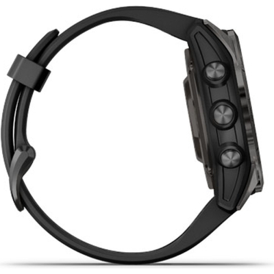 Смарт-годинник Garmin Epix Pro Gen 2 Sapphire Edition 42 мм Carbon Grey DLC Titanium with Black Band (010-02802-15) фото №5