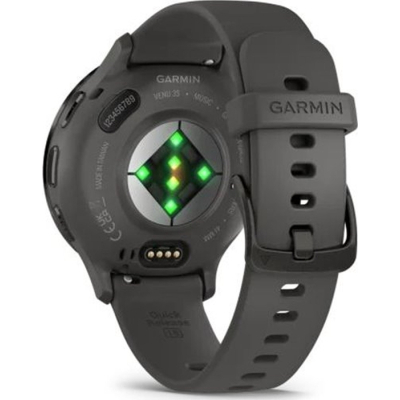 Смарт-годинник Garmin Venu 3S Slate Stainless Steel Bezel with Pebble Gray Case and Silicone Band (010-02785-00) фото №6