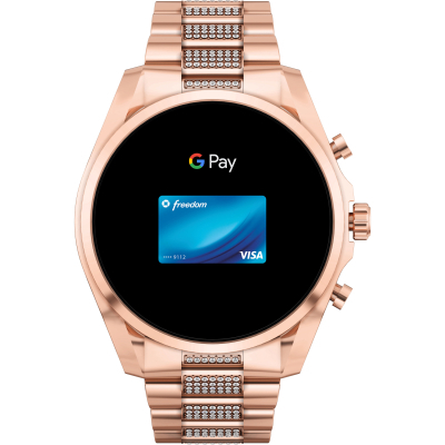 Smart годинник Michael Kors Gen 6 Rose Gold-Tone Stainless Steel (MKT5135) фото №6
