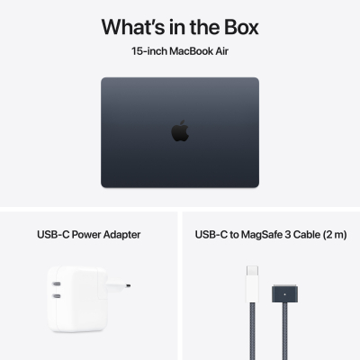 Ноутбук Apple MacBook Air 15 M4 A3241 Midnight (MW1M3UA/A) фото №9