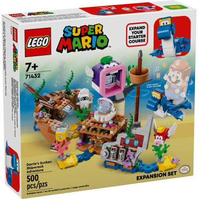 Конструктор Lego Пригоди Dorrie на затонулому кораблі. Додатковий набір 500 деталей (71432)