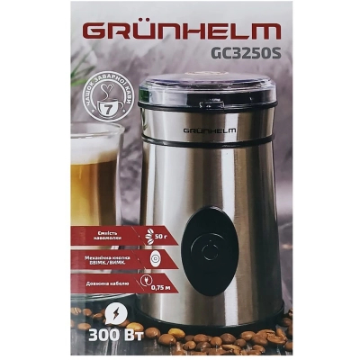 Кофемолка Grunhelm GC3250S фото №5