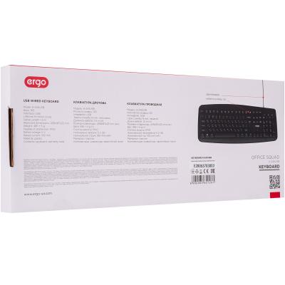 Клавиатура Ergo K-240 USB Black (K-240USB) фото №8
