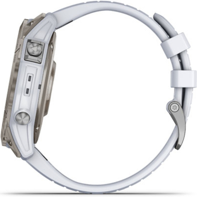 Смарт-часы Garmin Epix Pro Gen 2 Sapphire Edition Titanium with Whitestone Band (010-02804-11) фото №4