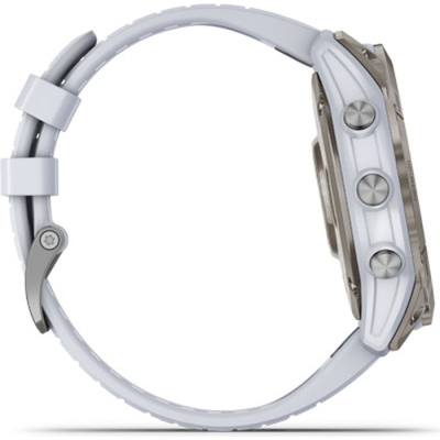 Смарт-часы Garmin Epix Pro Gen 2 Sapphire Edition Titanium with Whitestone Band (010-02804-11) фото №5