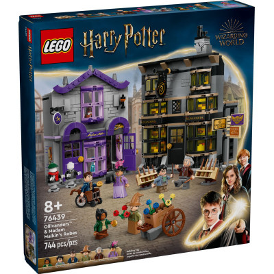 Конструктор Lego Harry Potter Крамниці Олівандера й мантій від Мадам Малкін (76439)
