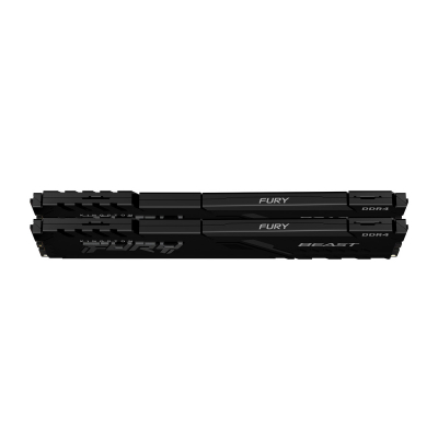 Модуль памяти для компьютера  DDR4 16GB (2x8GB) 3733 MHz Fury Beast Black  (KF437C19BBK2/16) фото №2