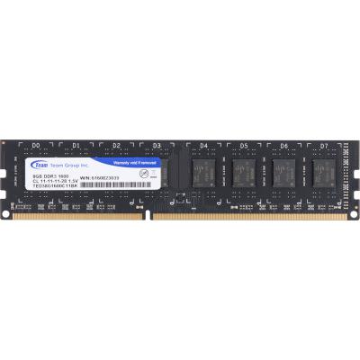 Модуль памяти для компьютера Team DDR3 8GB 1600 MHz  (TED38G1600C1101)