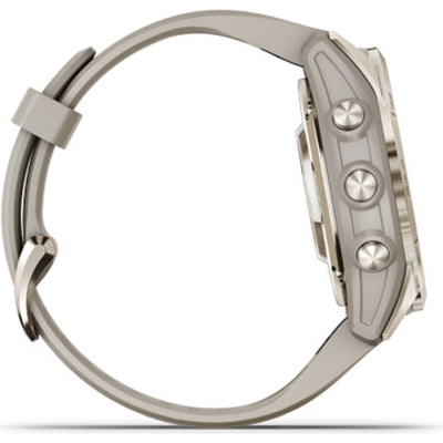 Смарт-часы Garmin Fenix 7S Pro Sapphire Solar Soft Gold with Light Sand Band (010-02776-15) фото №5