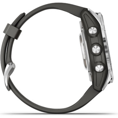 Смарт-годинник Garmin Fenix 7S Pro Solar Silver (010-02776-01) фото №5