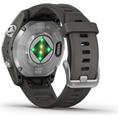 Смарт-годинник Garmin Fenix 7S Pro Solar Silver (010-02776-01) фото №6