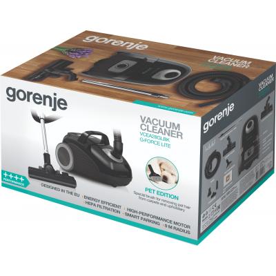 Пилосос Gorenje VCEA28GLBK фото №5