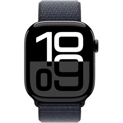 Смарт-часы Apple Watch Series 10 GPS 46mm Jet Black Aluminium Case with Ink Sport Loop (MWWR3QH/A) фото №2