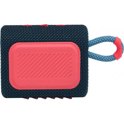 Портативна колонка JBL Go 3 Blue Coral (GO3BLUP) фото №3
