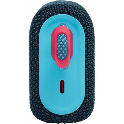 Портативна колонка JBL Go 3 Blue Coral (GO3BLUP) фото №6