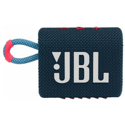 Портативна колонка JBL Go 3 Blue Coral (GO3BLUP)