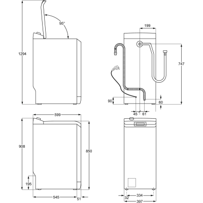 Стиральная машина Electrolux EW8T3372U фото №8