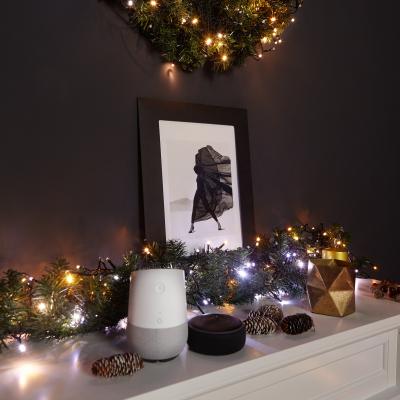 Гірлянда Twinkly Smart LED Strings RGBW 250, BT   WiFi, Gen II, IP44, кабель (TWS250SPP-BEU) фото №9