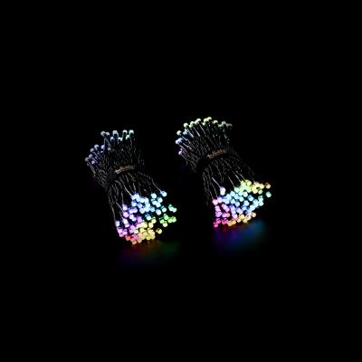 Гірлянда Twinkly Smart LED Strings RGBW 400, BT   WiFi, Gen II, IP44, кабель (TWS400SPP-BEU) фото №10
