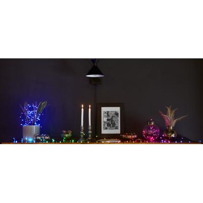 Гірлянда Twinkly Smart LED Strings RGBW 400, BT   WiFi, Gen II, IP44, кабель (TWS400SPP-BEU) фото №12