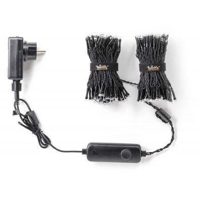 Гірлянда Twinkly Smart LED Strings RGBW 400, BT   WiFi, Gen II, IP44, кабель (TWS400SPP-BEU) фото №4