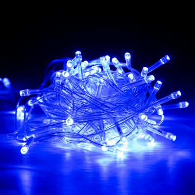Гірлянда YES! Fun LED Christmas time 100 ламп, голубая, 5м. 8 режимов (801151)