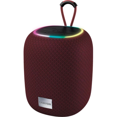 Портативна колонка Canyon BSP-8 Bluetooth V5.2 Red (CNE-CBTSP8R)