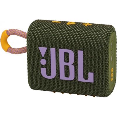 Портативна колонка JBL Go 3 Green (GO3GRN) фото №2