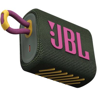 Портативна колонка JBL Go 3 Green (GO3GRN) фото №9