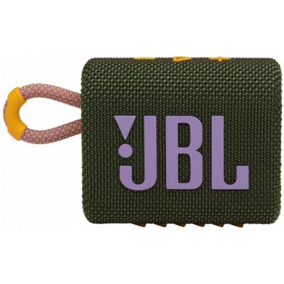 Портативна колонка JBL Go 3 Green (GO3GRN)