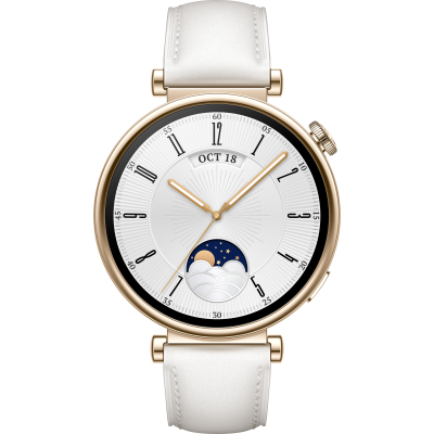 Смарт-часы Huawei WATCH GT 4 41mm Classic White Leather (55020BJB) фото №2