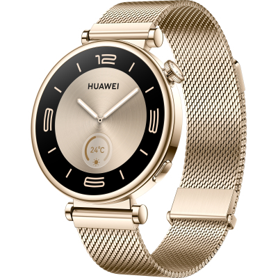 Smart часы Huawei WATCH GT 4 41mm Elegant Light Gold Milanese (55020BJA)