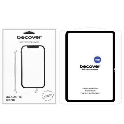 Защитное стекло BeCover 10D Xiaomi Redmi Pad SE 11" Black (710590)