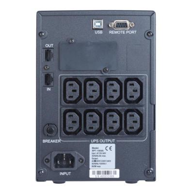 Источник бесперебойного питания Powercom SPT-1000-II LCD (SPT.1000.II.LCD) фото №3
