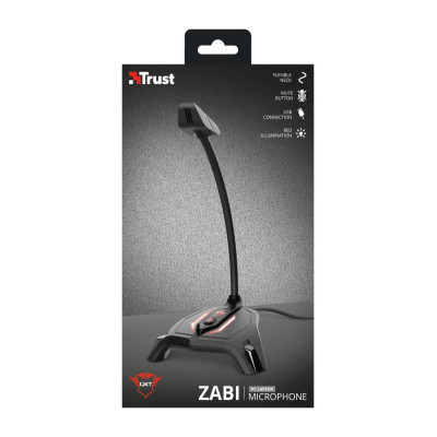 Мікрофон Trust GXT 215 Zabi LED-Illuminated USB Gaming Black (23800) фото №4