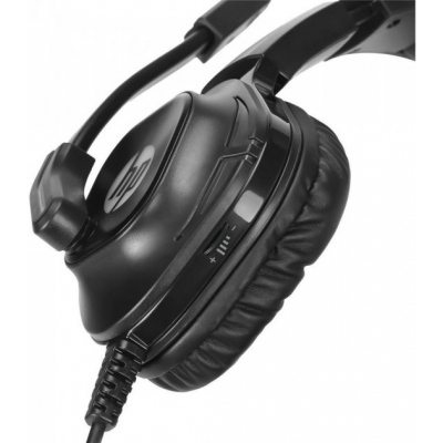 Наушники HP DHE-8002 Gaming Headset Red LED Black (DHE-8002) фото №3