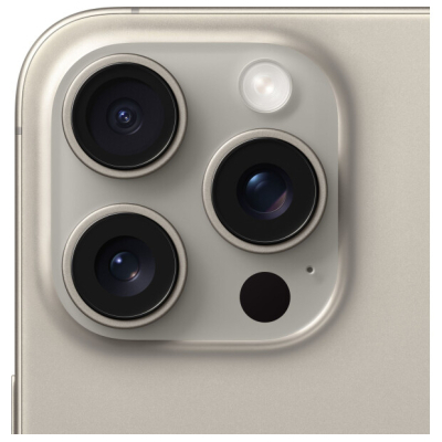 Смартфон Apple iPhone 15 Pro Max 256GB Natural Titanium (MU793) фото №5