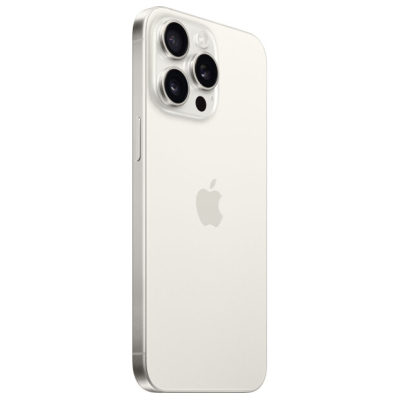 Смартфон Apple iPhone 15 Pro Max 512GB White Titanium (MU7D3) фото №3
