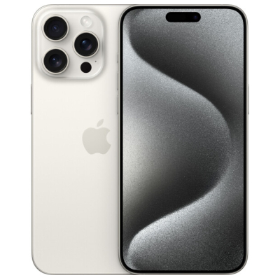 Смартфон Apple iPhone 15 Pro Max 512GB White Titanium (MU7D3)