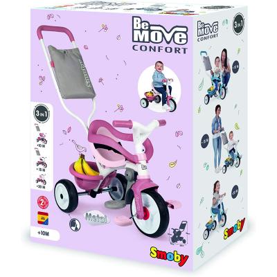 Велосипед дитячий Smoby Be Move Комфорт 3 в 1 розовый (740415) фото №3