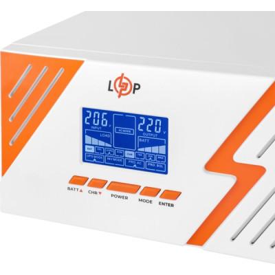 Источник бесперебойного питания LogicPower LPM - PSW-1500VA, 1050W, White (22755) фото №6