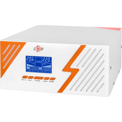 Источник бесперебойного питания LogicPower LPM - PSW-1500VA, 1050W, White (22755)