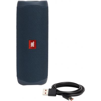 Портативна колонка JBL Flip 5 Blue фото №5