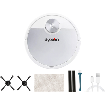 Пилосос безмішковий DYXON MEGAVAC 3000 white-silver фото №12
