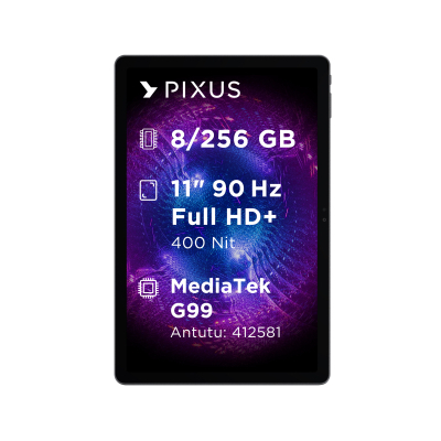 Планшет Pixus Titan 10.95" 8/256GB LTE, metal, graphite (4897058531763) фото №2